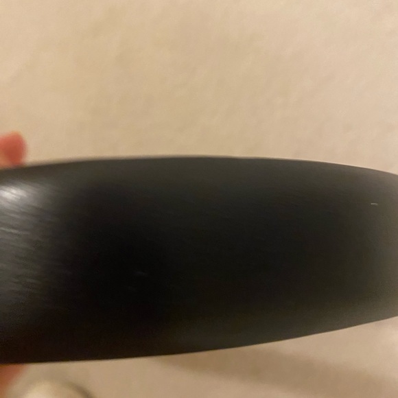 Devicchi Women's vintage leather belt - black- Medium - Made In Italy - Picture 8 of 9